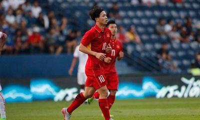 Công Phượng xuất sắc nhất trận U23 Việt Nam thắng Myanmar 4-0