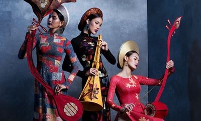 Trương Thị May, Lan Khuê, Lê Thanh Thảo bí ẩn trong tà áo dài Việt