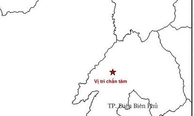 Động đất 3,2 độ richter xảy ra tại Điện Biên