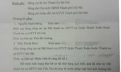 Chủ tịch Chung giao công an điều tra vụ Chánh thanh tra Sở GTVT bị tố 'bảo kê' xe quá tải