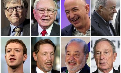 Những người giàu nhất hành tinh “bỏ túi” thêm 1.000 tỷ USD trong năm 2017