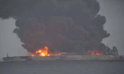 Mỹ điều máy bay trinh sát tìm thủy thủ tàu dầu mất tích ngoài khơi Trung Quốc