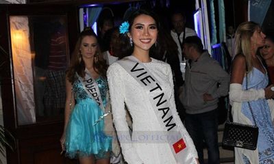 Tường Linh ngã bệnh nhưng vẫn nỗ lực tại Hoa hậu Liên Lục Địa 2017