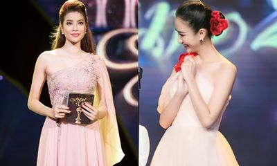 Phạm Hương lộng lẫy làm MC, Hà Thu xinh đẹp trao giải Mai Vàng