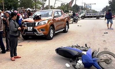 Khởi tố tài xế ôtô tông CSGT và nhiều người dân bị thương