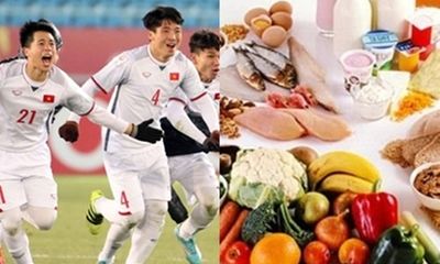 Tò mò trước chế độ dinh dưỡng nghiêm ngặt của U23 Việt Nam