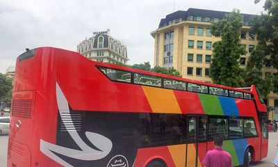 Lộ trình U23 Việt Nam diễu hành bằng xe buýt 2 tầng