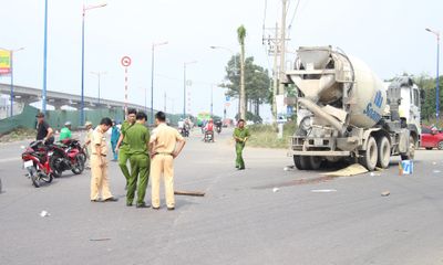 Tai nạn giao thông, nữ công nhân chết thảm dưới bánh xe bồn