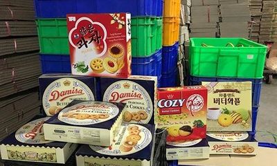 Hà Nội: Phát hiện hàng ngàn sản phẩm bánh kẹo nhái nhãn hiệu nổi tiếng