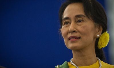 Biệt thự của nhà lãnh đạo Myanmar Aung San Suu Kyi bị ném bom xăng