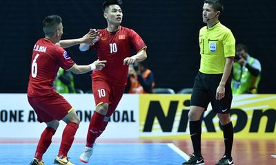 Futsal Việt Nam chạm trán Uzbekistan ở tứ kết giải châu Á 2018