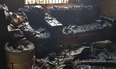 Đà Lạt: Cháy rụi 2 căn nhà ngày giáp Tết