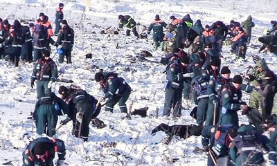 Phát hiện gần 1.500 mảnh thi thể nạn nhân vụ rơi máy bay Nga