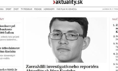 Slovakia: Phóng viên điều tra tham nhũng bị giết hại ngay tại nhà riêng