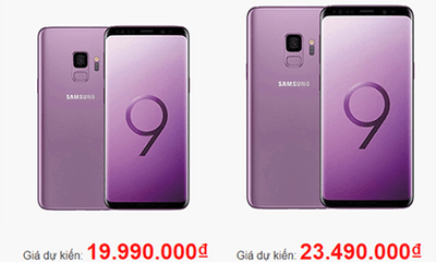 Samsung Galaxy S9 được chào giá bao nhiêu tại Việt Nam?