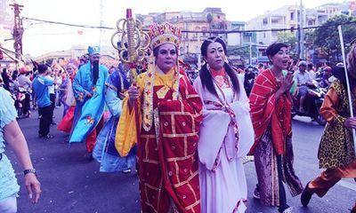 Chùm ảnh: Độc đáo Lễ hội Tết Nguyên tiêu của người Hoa ở TP. HCM
