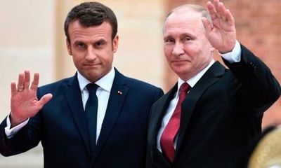 Tổng thống Pháp điện đàm chúc mừng ông Putin, không quên ‘nhắc nhở’ Nga