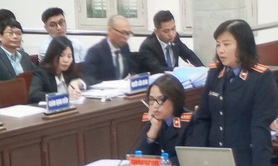VKS đề nghị mức án 18 đến 19 năm tù đối với bị cáo Đinh La Thăng