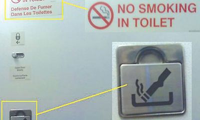 Nữ sinh hút thuốc trên máy bay bị phạt 2 triệu đồng