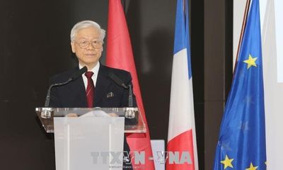 Tổng Bí thư Nguyễn Phú Trọng: Mong doanh nghiệp Pháp thành công tại Việt Nam