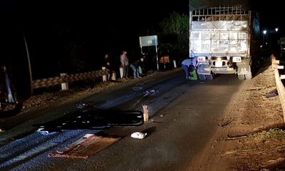 Tai nạn giao thông, nam thanh niên chết thảm dưới bánh xe tải