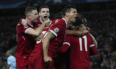 Liverpool đè bẹp Man City ở lượt đi tứ kết Champions League