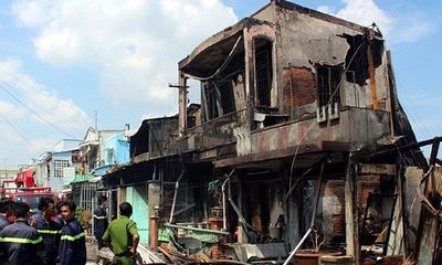 Xác định nguyên nhân gây cháy 7 căn nhà ở Tiền Giang