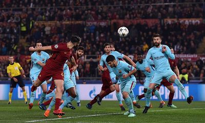 AS Roma “quật ngã” Barcelona bằng chiến thắng đậm 0 – 3