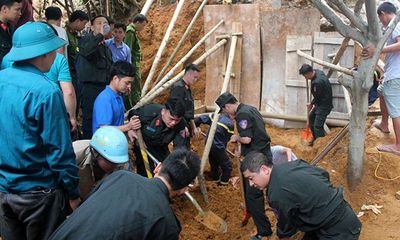 Sạt lở đất vùi lấp 4 người, 3 người chết ở Lào Cai