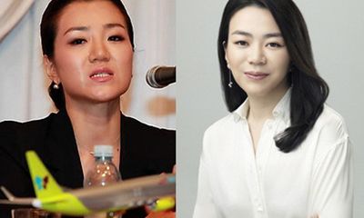 Con gái của nhà tài phiệt Hàn Quốc thẳng tay ném chai nước vào mặt nhân viên