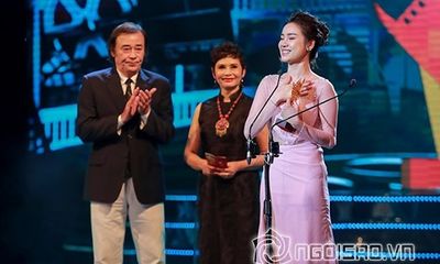 Nhã Phương giành giải nữ chính xuất sắc tại Cánh diều 2017