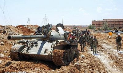 Syria tấn công kép tiêu diệt quân khủng bố ở Bắc Hama và Nam Damascus