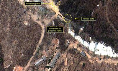 Triều Tiên bắt đầu rút dây cáp ngầm tại bãi thử hạt nhân Punggye-ri