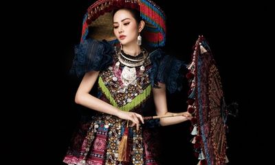 Diệu Linh mang trang phục “Sơn nữ H’Mông” đến Miss Tourism Queen International 2018
