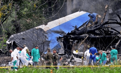 Cuba tuyên bố quốc tang 2 ngày tưởng niệm hơn 100 nạn nhân vụ rơi máy bay