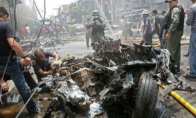 Hơn 10 quả bom phát nổ đồng loạt ở Thái Lan 