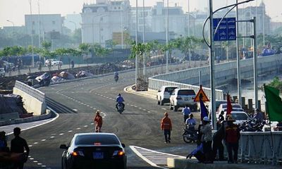 Hôm nay (30/5), cầu qua đảo Kim Cương chính thức thông xe