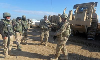 Mỹ tiếp tục thiết lập căn cứ ở biên giới Syria-Iraq, không có dấu hiệu rút quân