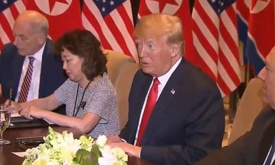 Video: Cận cảnh ông Trump và ông Kim phát biểu trong hội nghị thượng đỉnh Mỹ-Triều