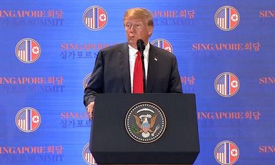 Ông Trump tuyên bố lệnh trừng phạt Triều Tiên chưa được dỡ bỏ