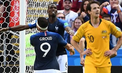 Thi đấu quả cảm, đội tuyển Australia vẫn ngậm ngùi nhận thất bại trước Pháp