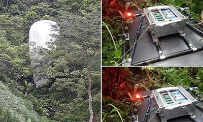 Giải mã vật thể lạ chứa máy quay từ trên trời rơi xuống rừng Hà Giang