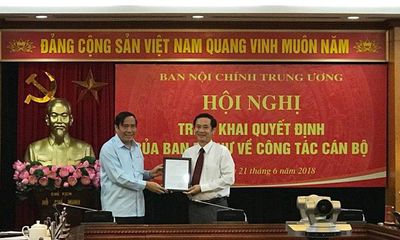 Trưởng Ban Nội chính Tỉnh ủy Phú Yên được bổ nhiệm làm Phó Ban Nội chính Trung ương
