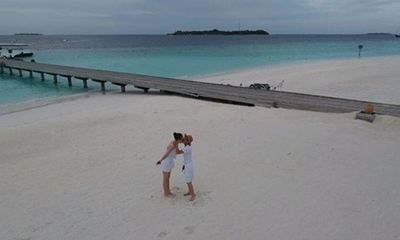 Cường Đô la và Đàm Thu Trang chụp ảnh cưới ở Maldives?