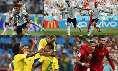 Danh sách 16 đội bóng góp mặt trong vòng 1/8 World Cup 2018