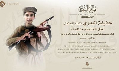 Con trai của trùm khủng bố IS thiệt mạng ở Syria