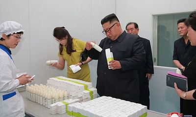 Công ty mỹ phẩm Triều Tiên được chú ý sau khi ông Kim Jong-un đến thị sát