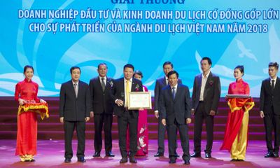 Sun Group được vinh danh tại nhiều hạng mục Giải thưởng Du lịch Việt Nam 2018