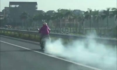 Video: Ninja Lead phóng điên cuồng trên cao tốc