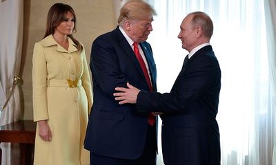 Những hình ảnh đầu tiên của ông Trump và ông Putin tại thượng đỉnh Mỹ - Nga